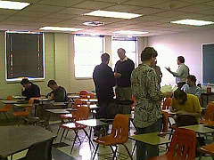 土曜日の研究集会会場