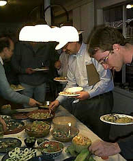 Tomekの家でのパーティ