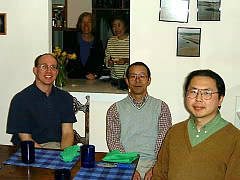 Joyceさん宅での夕食会