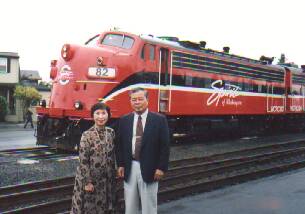 シアトル郊外のディナートレイン