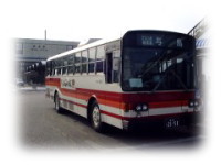 児島駅前発与島行き下電バス