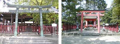 三翁神社と清盛神社