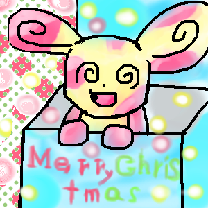 夢いっぱいの背景が素敵です。